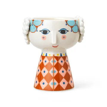 Eva Kerzenständer 9,5cm - Terrakotta - Bjørn Wiinblad