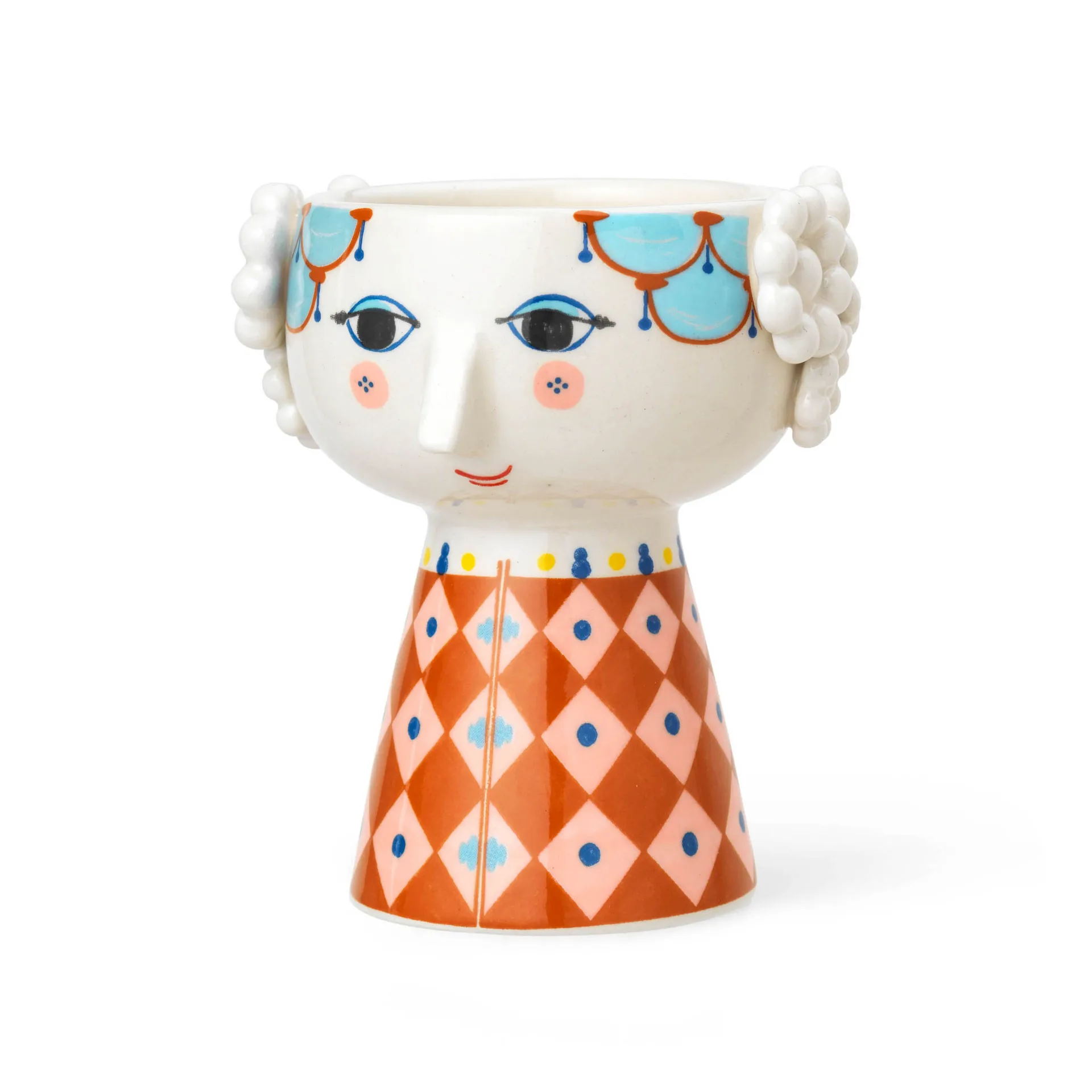 Eva Kerzenständer 9,5cm, Terrakotta Bjørn Wiinblad