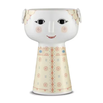 Eva Vase 15cm - Soft yellow - Bjørn Wiinblad