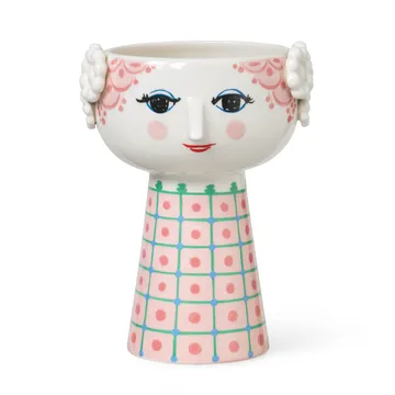 Eva Vase 18,5cm - Rosa - Bjørn Wiinblad