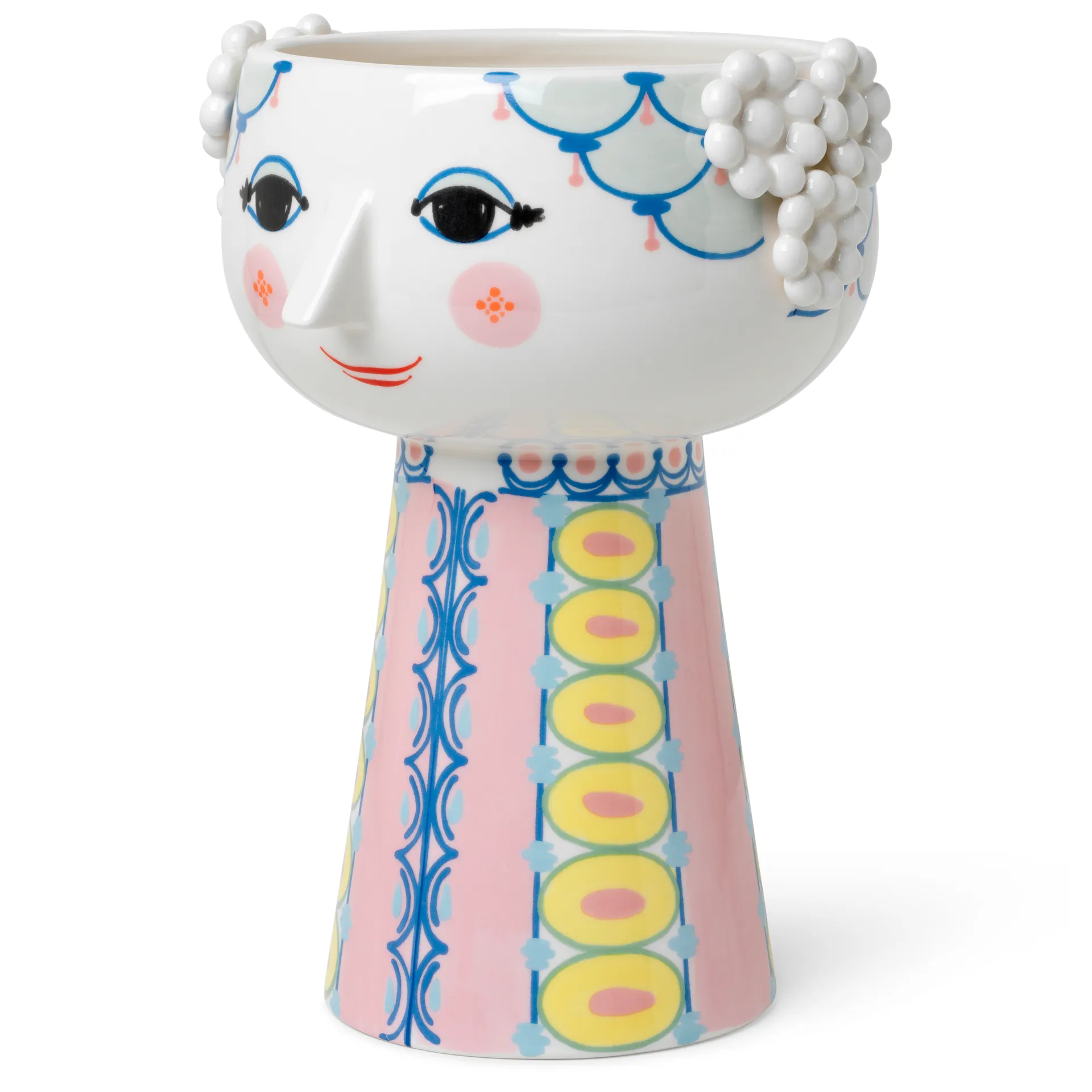 Eva Vase 23cm, Rosa Bjørn Wiinblad