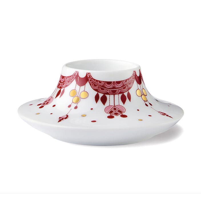Guirlande Adventskerzenhalter Ø 12,5cm, Rot Bjørn Wiinblad