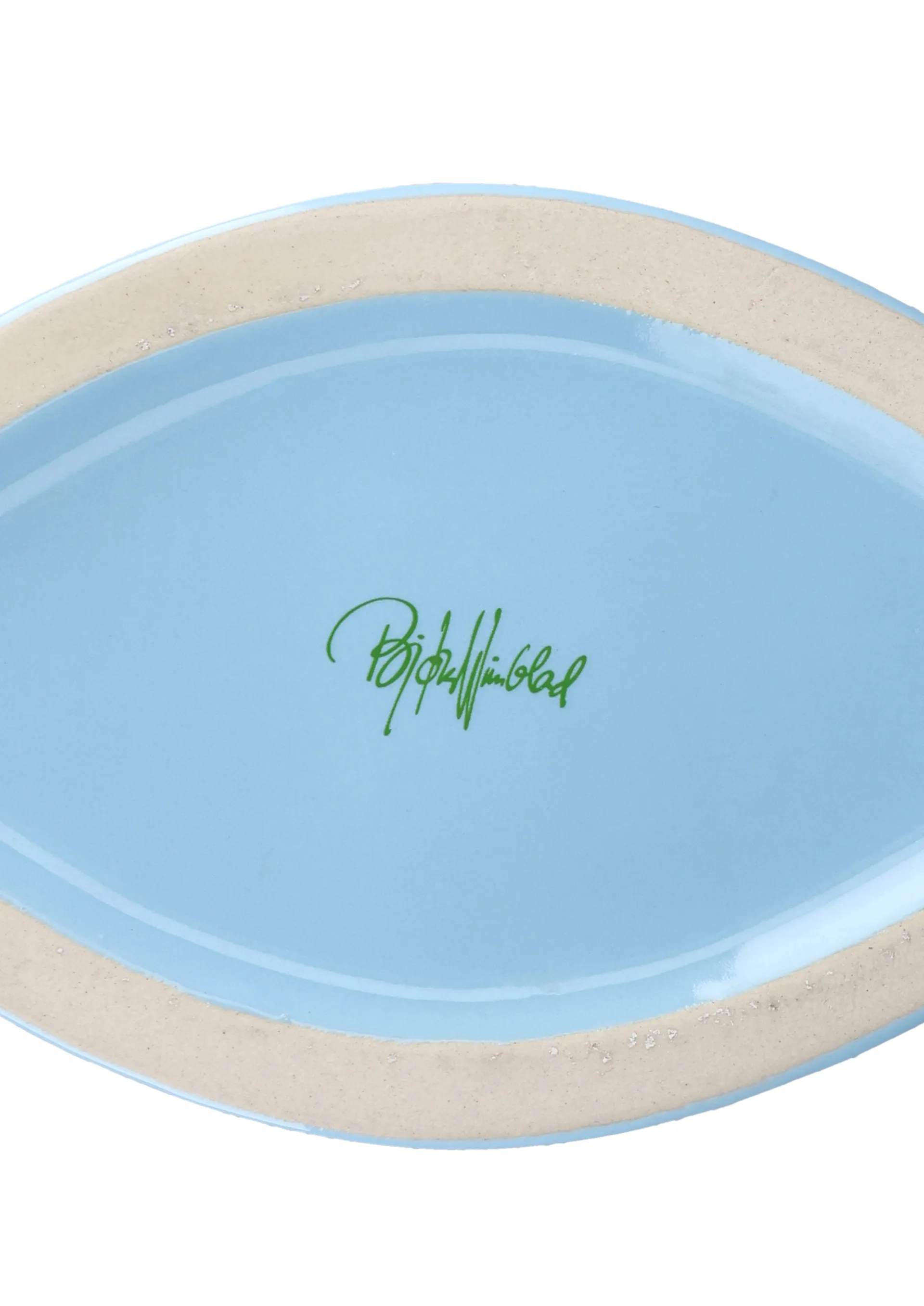 Nina Vase, Hellblau-grün, 28,5 cm Bjørn Wiinblad