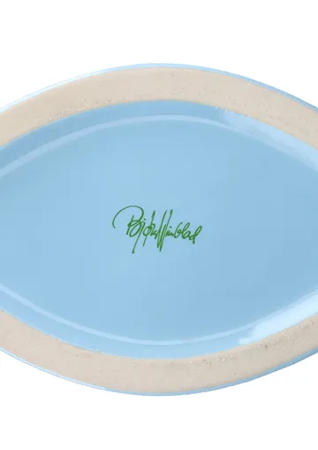 Nina Vase - Hellblau-grün, 28,5 cm - Bjørn Wiinblad