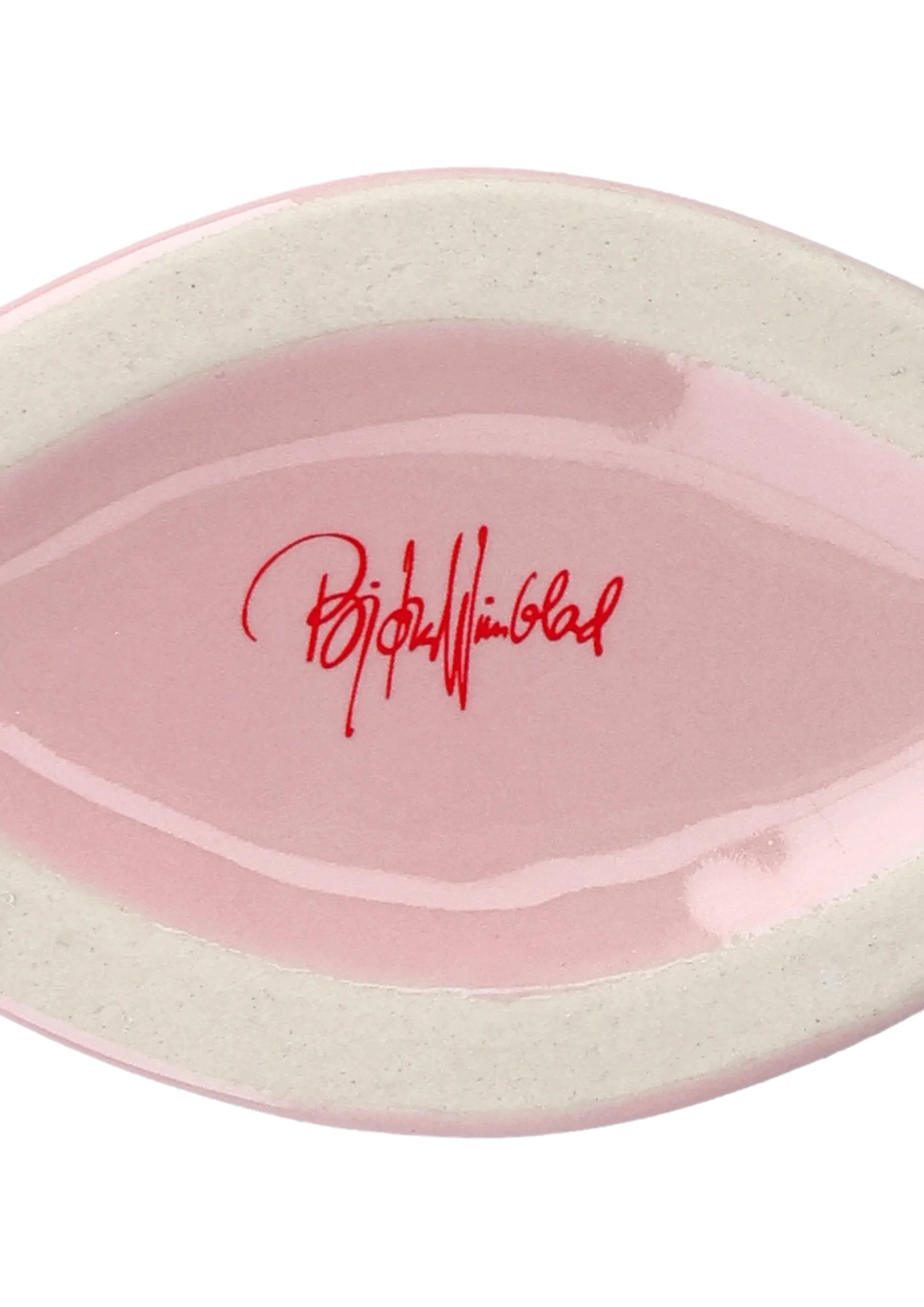 Nina Vase, Pink-rot, 16,5 cm Bjørn Wiinblad