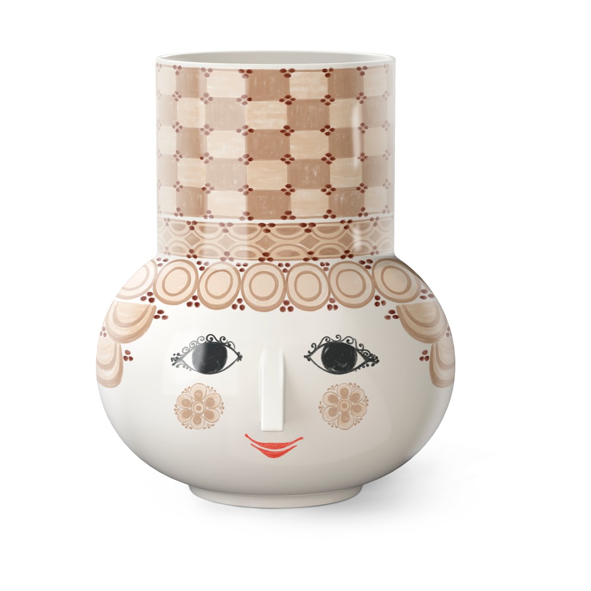 Bjørn Wiinblad Olga Vase 35 cm Sand
