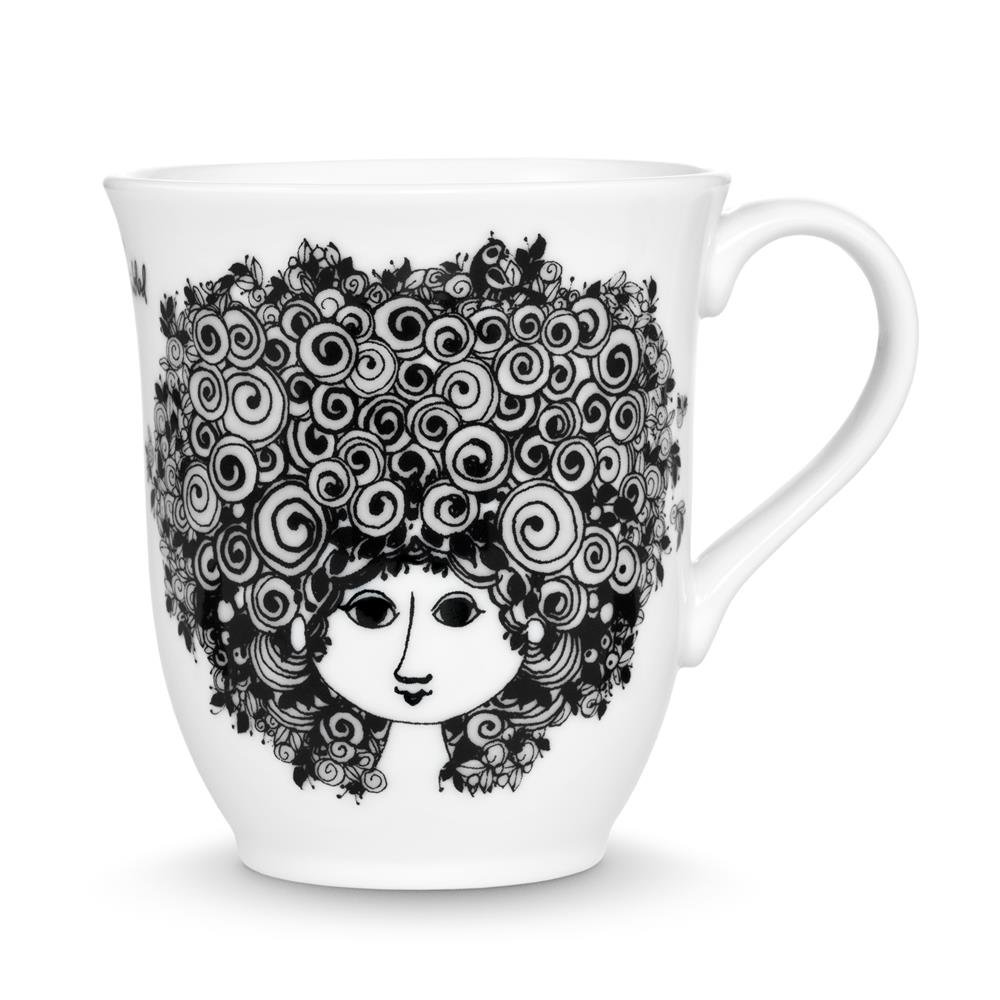 Bjørn Wiinblad Rosalinde Tasse 35cl Schwarz