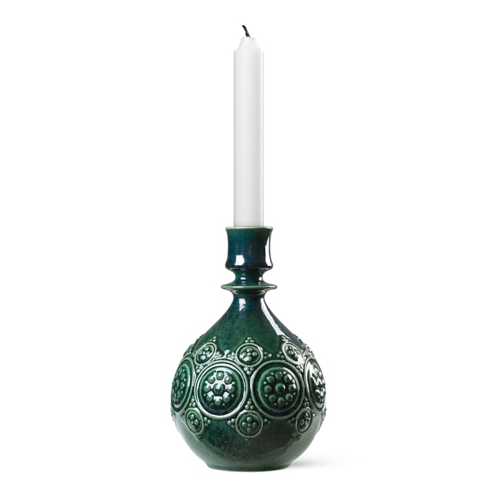Symphony Magic Kerzenhalter 18cm, Dunkelgrün Bjørn Wiinblad