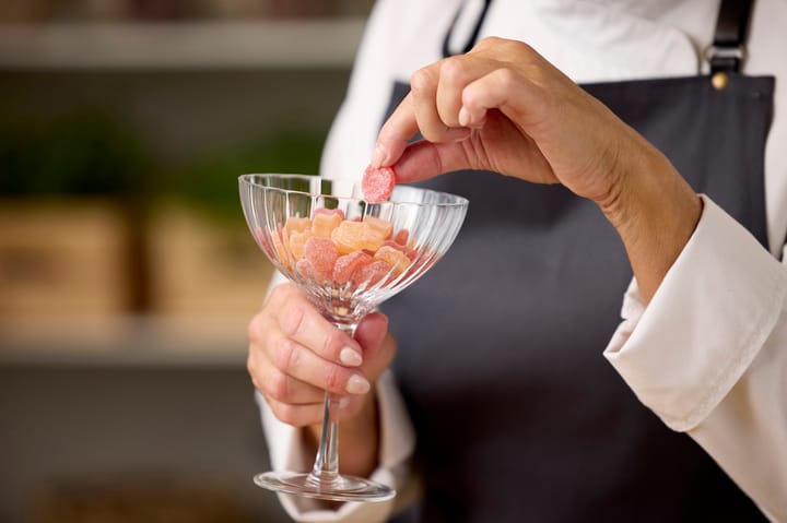 Blomsterbergs Dessertglas 430 ml 4er-Pack, Glas Blomsterbergs