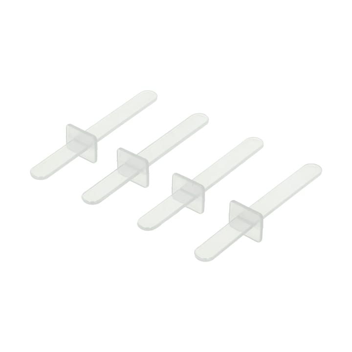 Blomsterbergs Eisstiele 4er-Pack - Transparent - Blomsterbergs