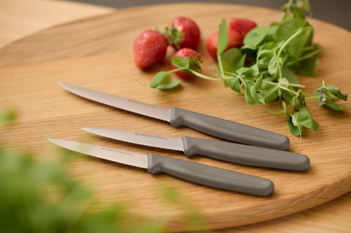Blomsterbergs Kräutermesserset 3-teilig, Latte Blomsterbergs
