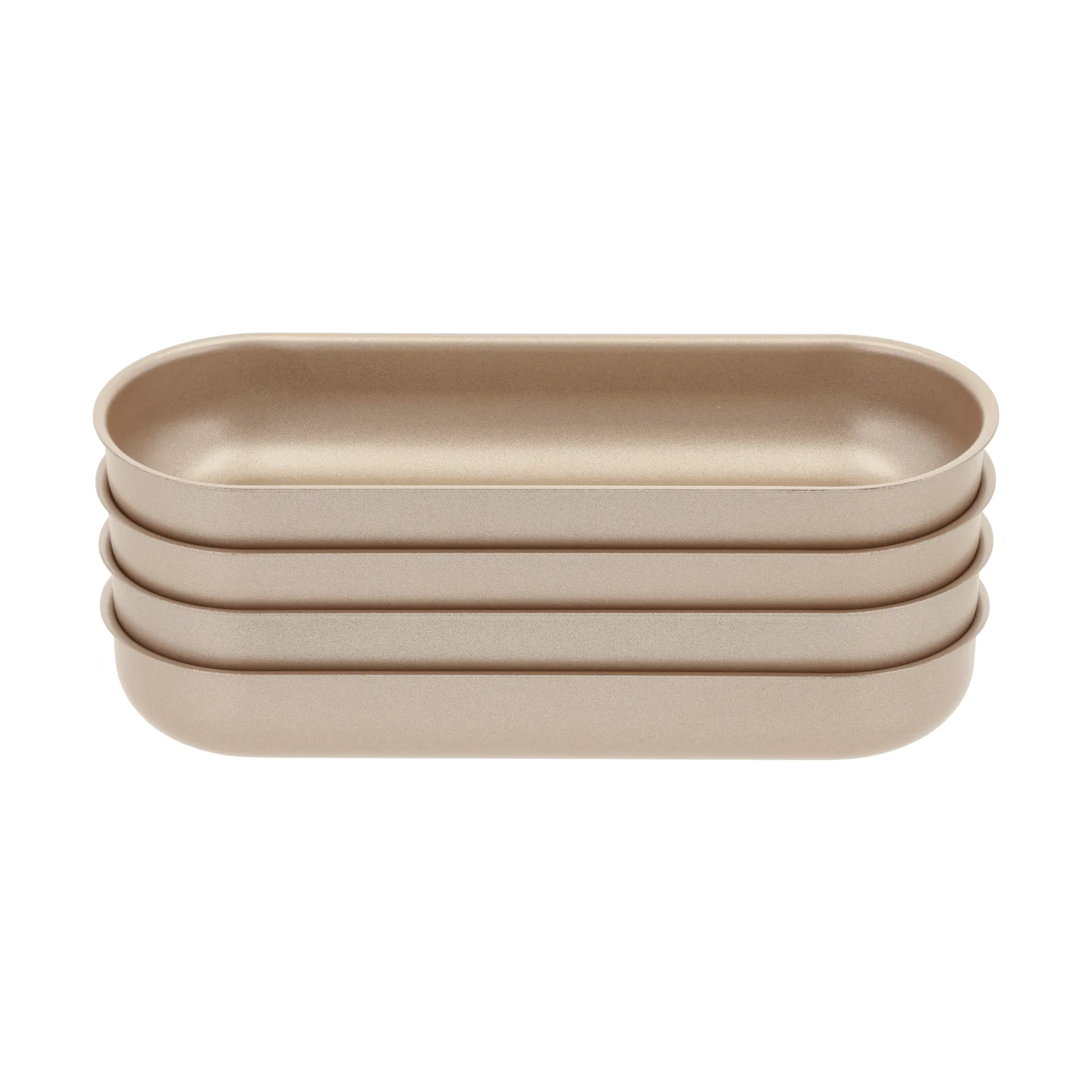 Blomsterbergs Mini-Brotform, Roségold, 4er-Pack Blomsterbergs