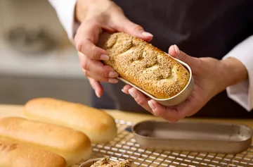Blomsterbergs Mini-Brotform - Roségold, 4er-Pack - Blomsterbergs