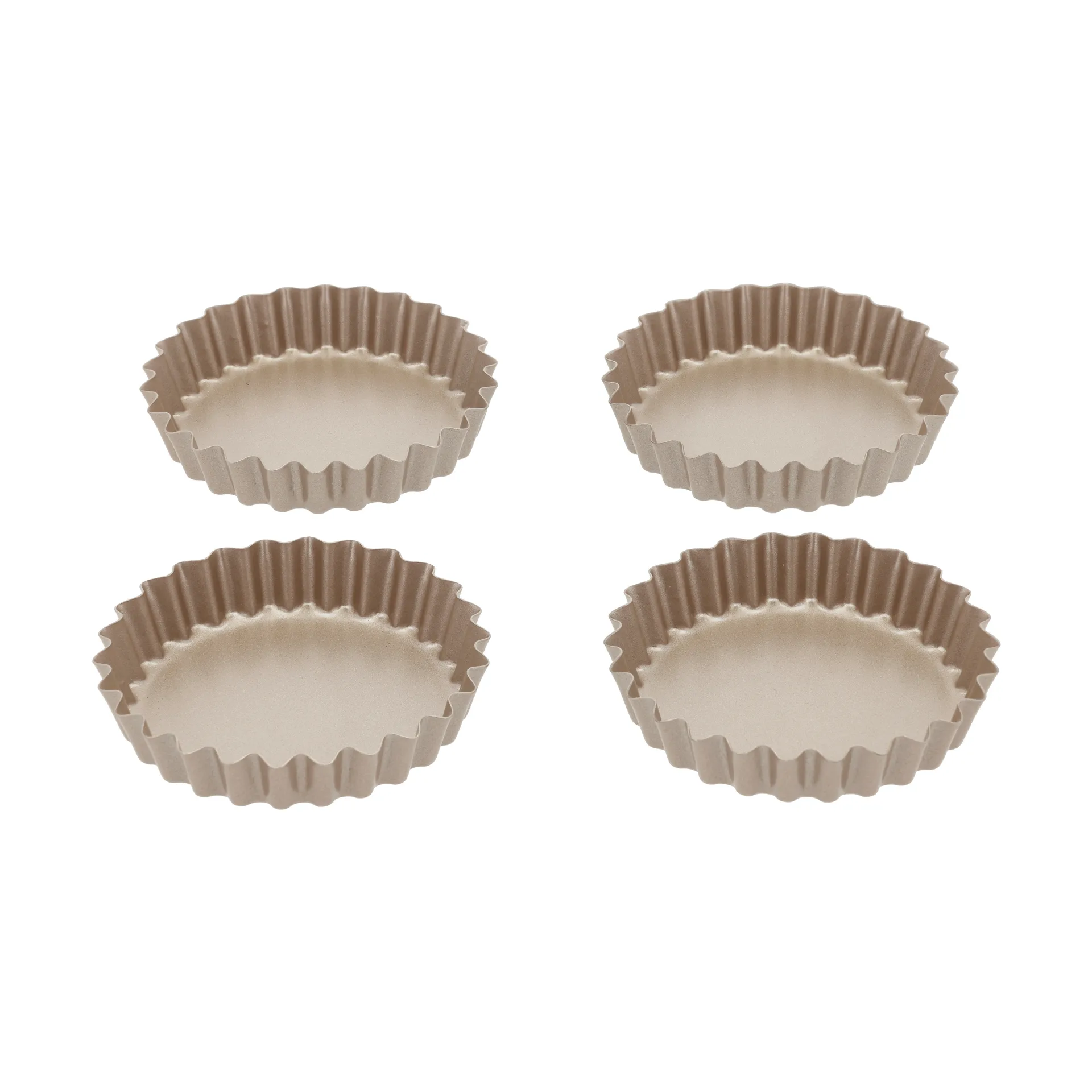 Blomsterbergs Mini-Tarteletteform, Roségold, 4er-Pack Blomsterbergs