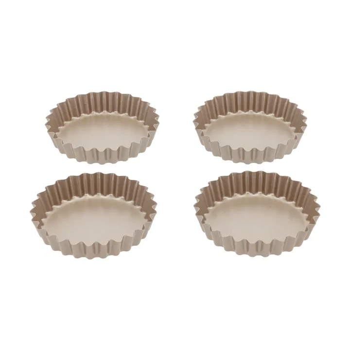 Blomsterbergs Mini-Tarteletteform - Roségold, 4er-Pack - Blomsterbergs