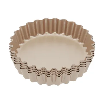 Blomsterbergs Mini-Tarteletteform - Roségold, 4er-Pack - Blomsterbergs