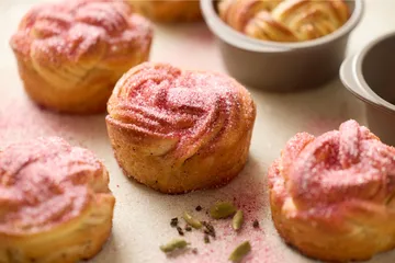 Blomsterbergs Muffinsspiralform - Latte, 6er-Pack - Blomsterbergs