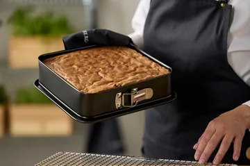 Blomsterbergs quadratische Springform 24x24x6 cm - Edelstahl - Blomsterbergs