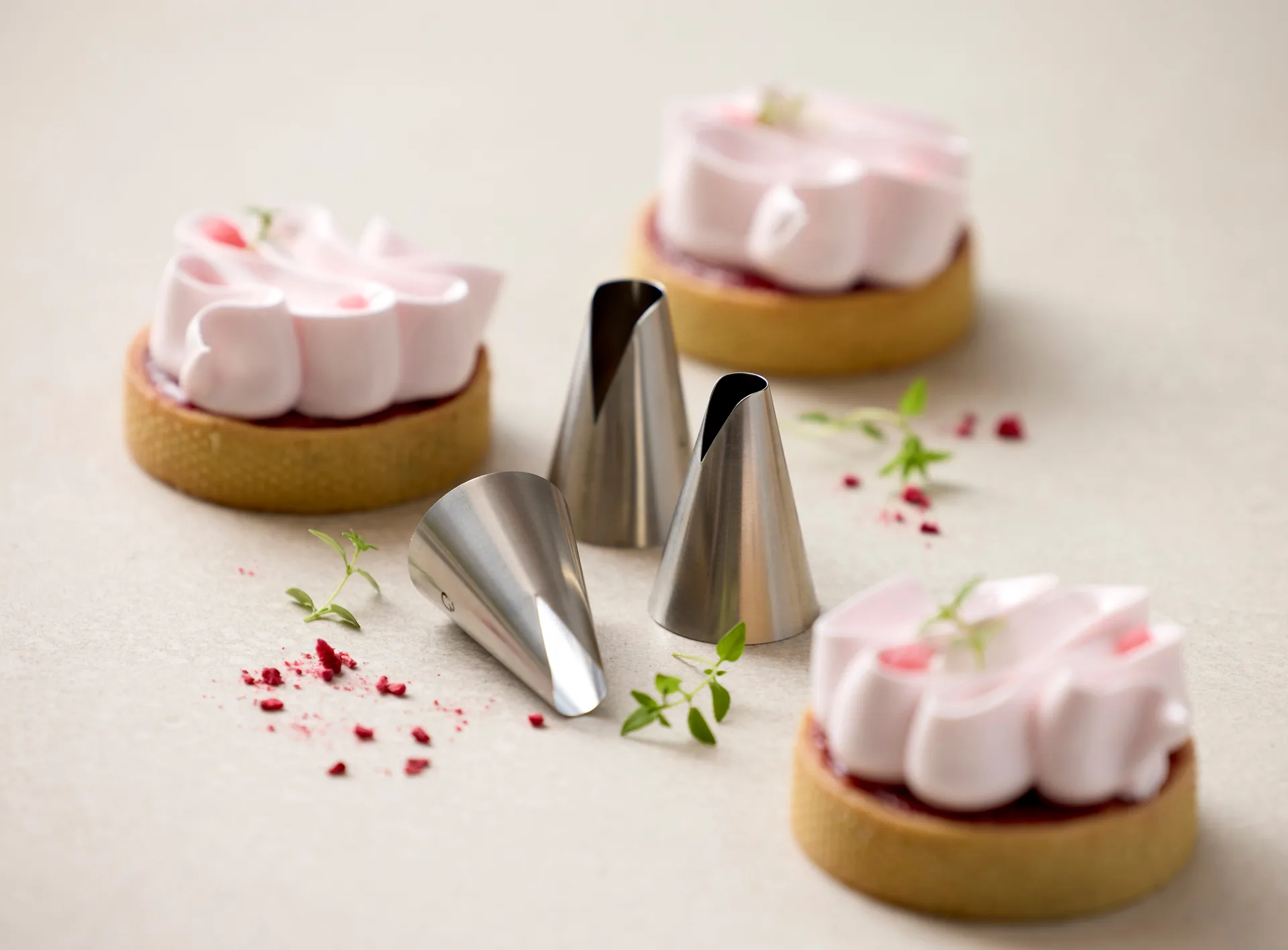 Blomsterbergs Saint Honoré Tüll-Set 3-teilig, Stahl Blomsterbergs