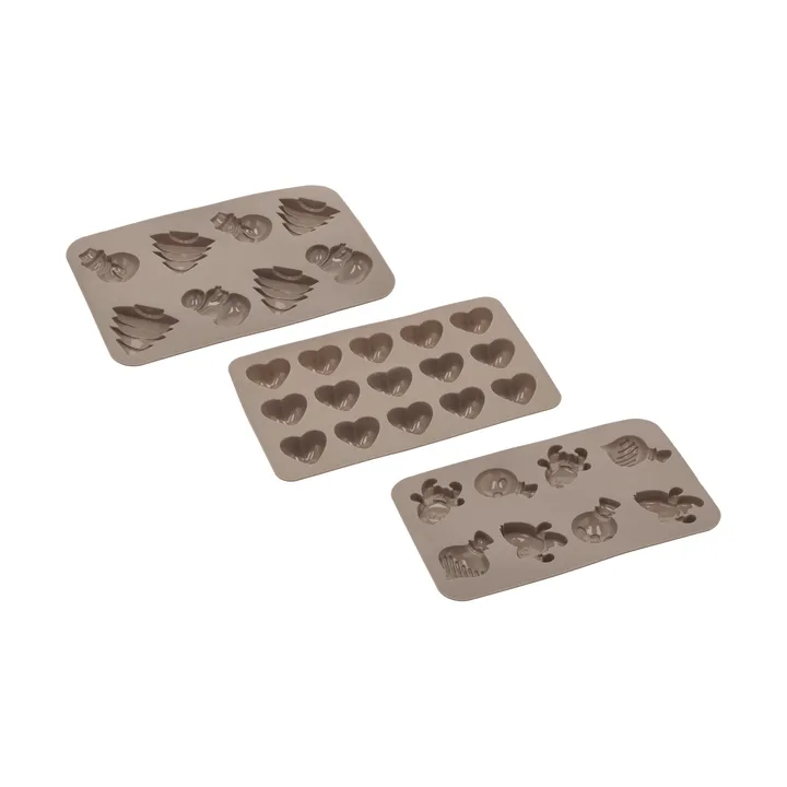 Blomsterbergs Schokoladenform - Latte, 3-teilig - Blomsterbergs