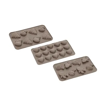 Blomsterbergs Schokoladenform - Latte, 3-teilig - Blomsterbergs