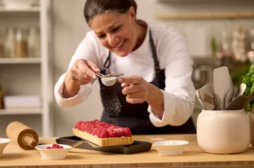 Blomsterbergs Tarteform rechteckig 35x11x2,6 cm - Dark grey - Blomsterbergs