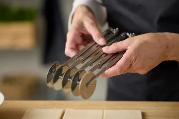 Blomsterbergs Teigrädchen mit 5 Rädern - Stahl - Blomsterbergs