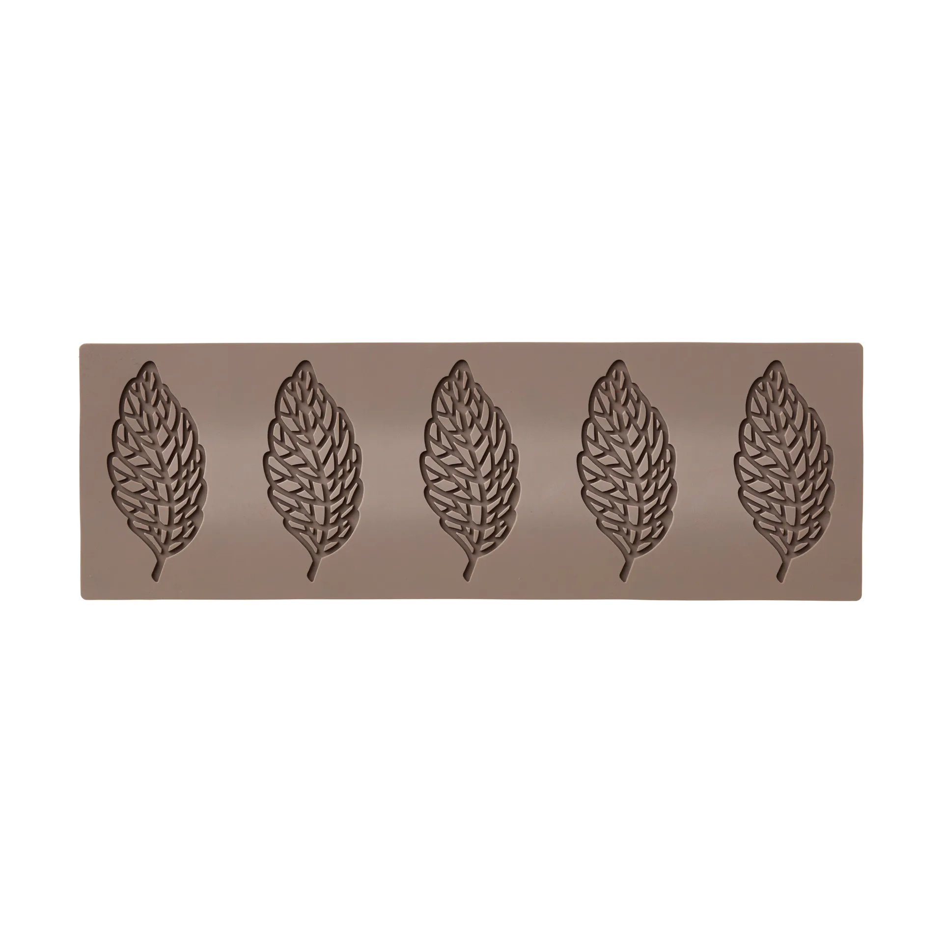 Blomsterbergs tuile Silikonform Blatt, Latte Blomsterbergs