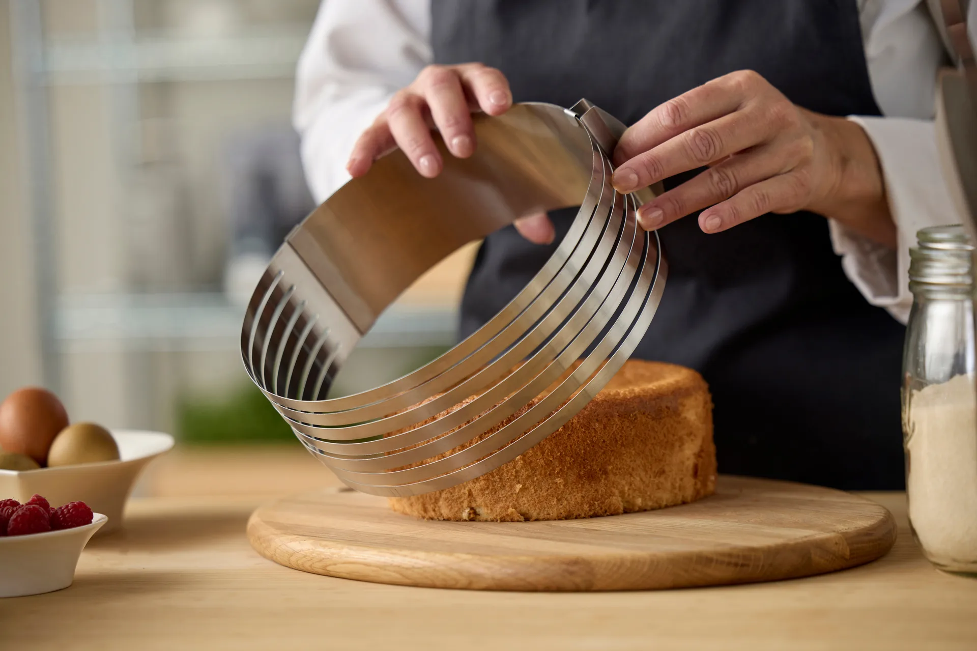 Blomsterbergs verstellbarer Kuchenring 24-30 cm, Stahl Blomsterbergs