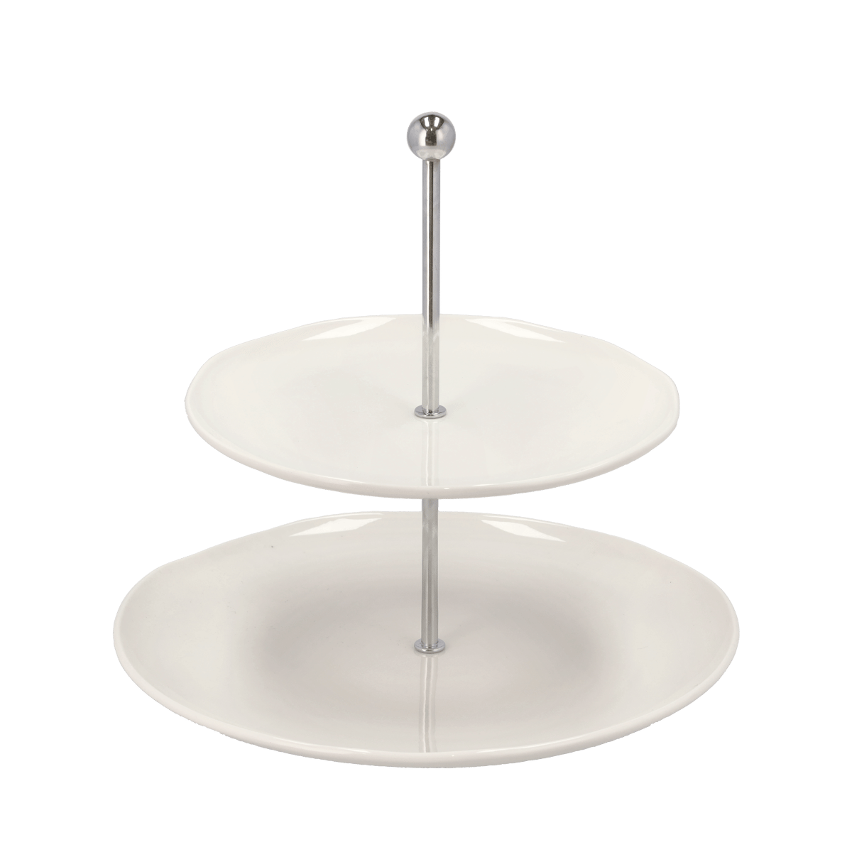 Blomsterbergs Etagere 27 cm-20 cm Weiß