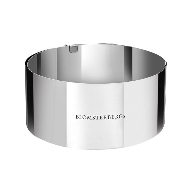 Blomsterbergs Kuchenring verstellbarer Durchmesser Edelstahl