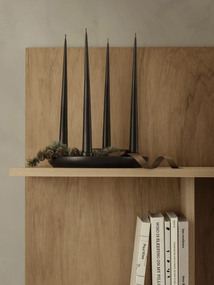 ADVENT Kerzenhalter Ø27 cm, Black Blomus