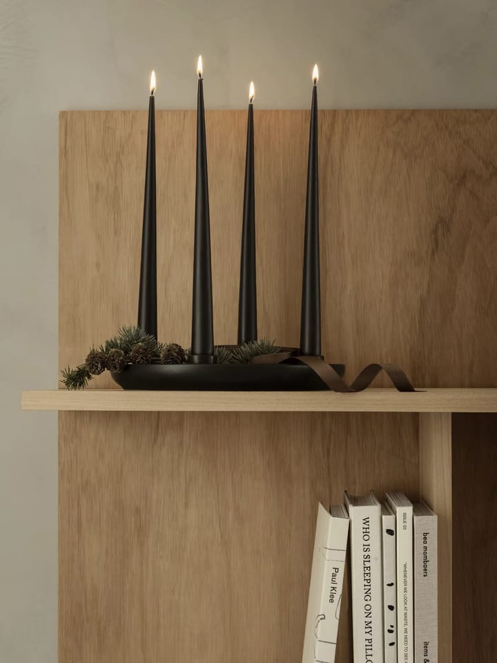 ADVENT Kerzenhalter Ø27 cm, Black Blomus