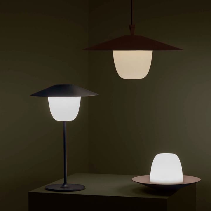 Ani Mobile LED-Leuchte 33cm - Warm gray (dunkelgrau) - Blomus