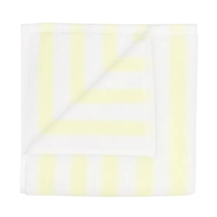 Arto Handtuch - 2-pack, White-transparent yellow, 30x50 cm - blomus