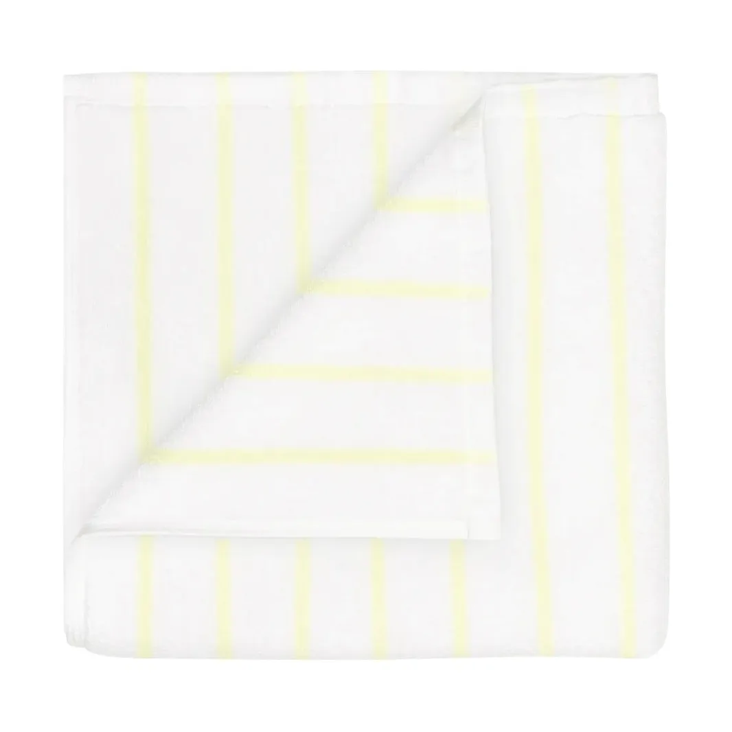 Arto Handtuch, Transparent yellow-white, 50x100 cm blomus