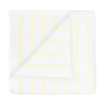 Arto Handtuch - Transparent yellow-white, 50x100 cm - blomus
