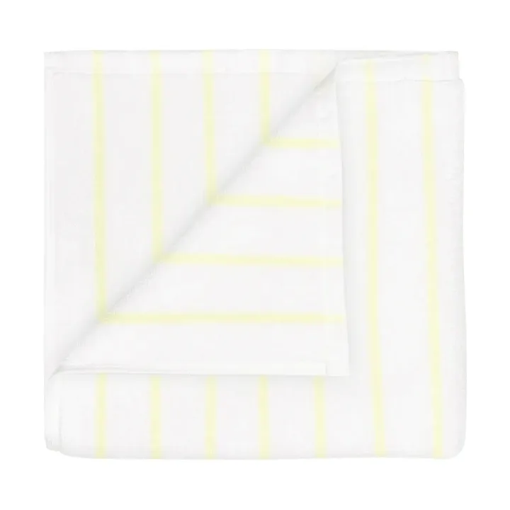Arto Handtuch - Transparent yellow-white, 50x100 cm - blomus