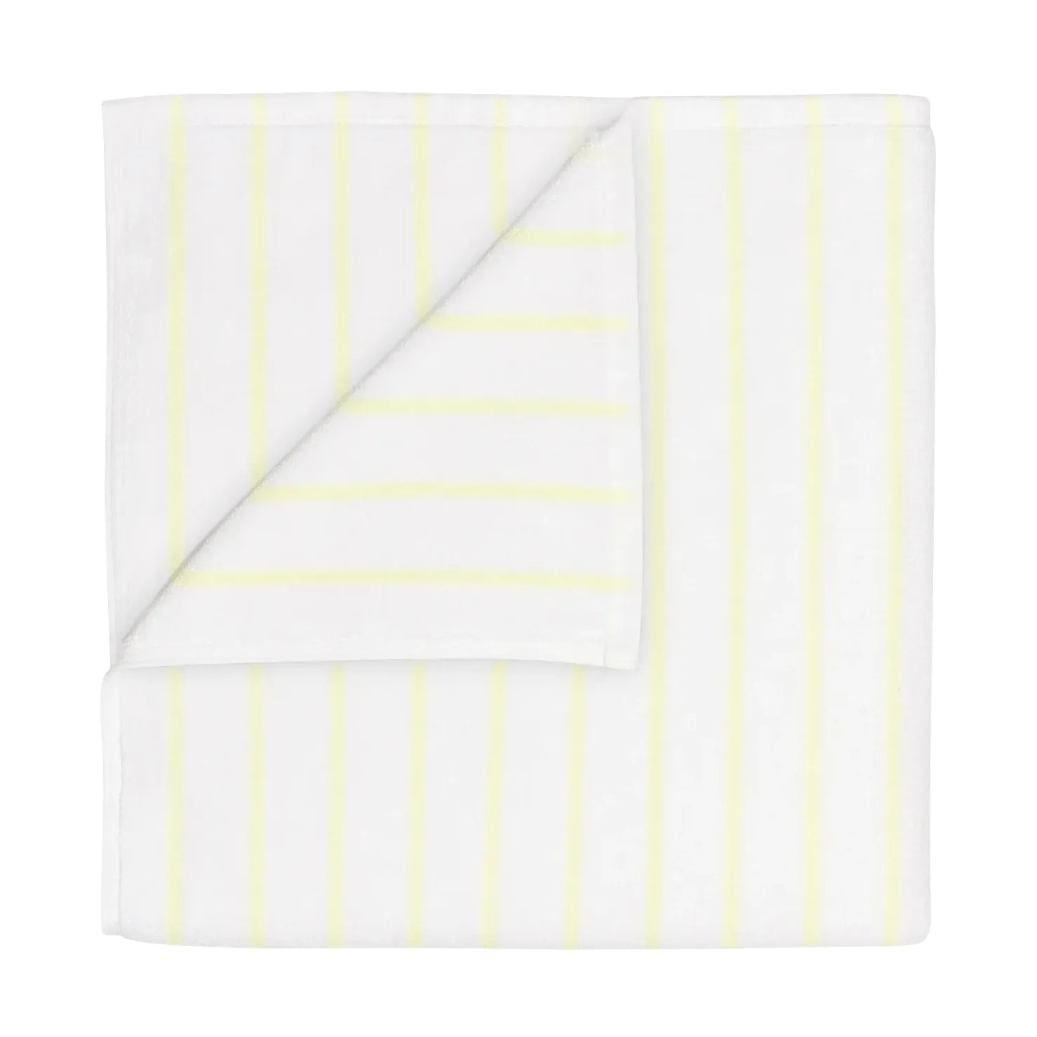 Arto Handtuch, Transparent yellow-white, 70x140 cm blomus