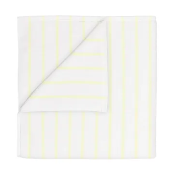 Arto Handtuch - Transparent yellow-white, 70x140 cm - blomus