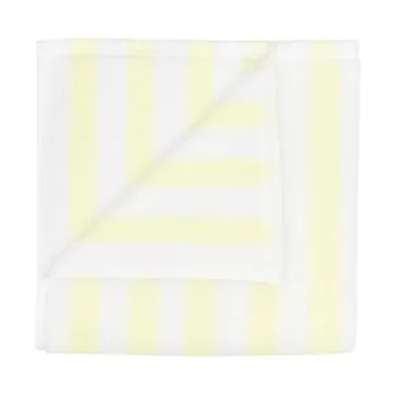 Arto Handtuch - White-transparent yellow, 50x100 cm - blomus