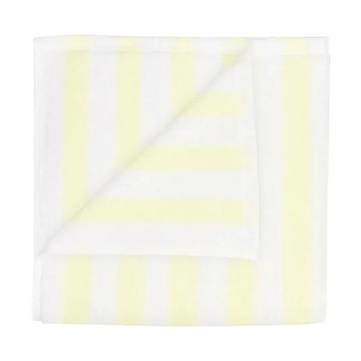 Arto Handtuch - White-transparent yellow, 50x100 cm - blomus