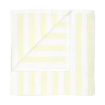 Arto Handtuch - White-transparent yellow, 70x140 cm - blomus