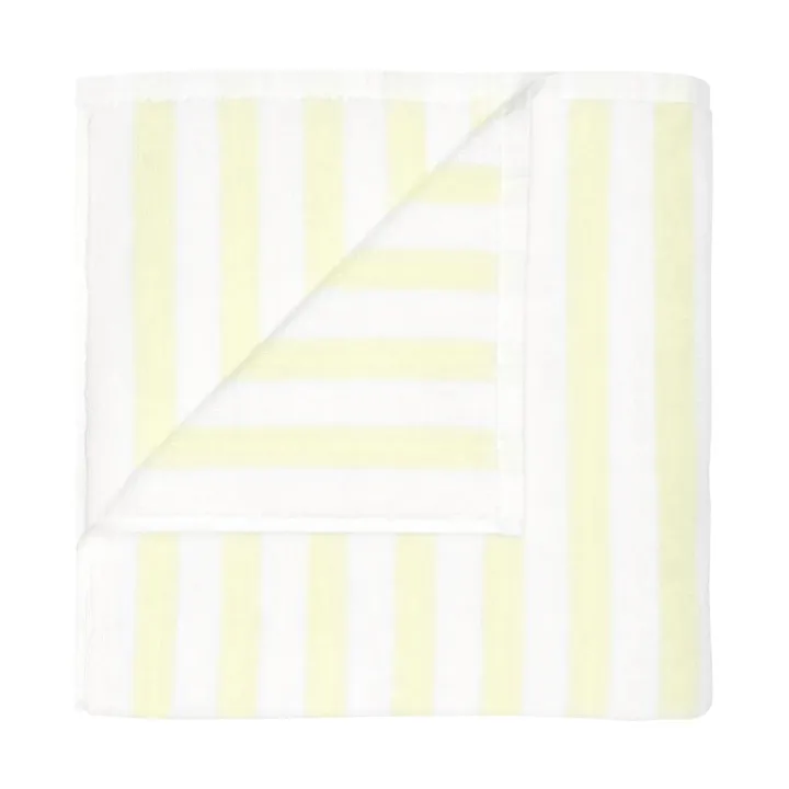 Arto Handtuch - White-transparent yellow, 70x140 cm - blomus