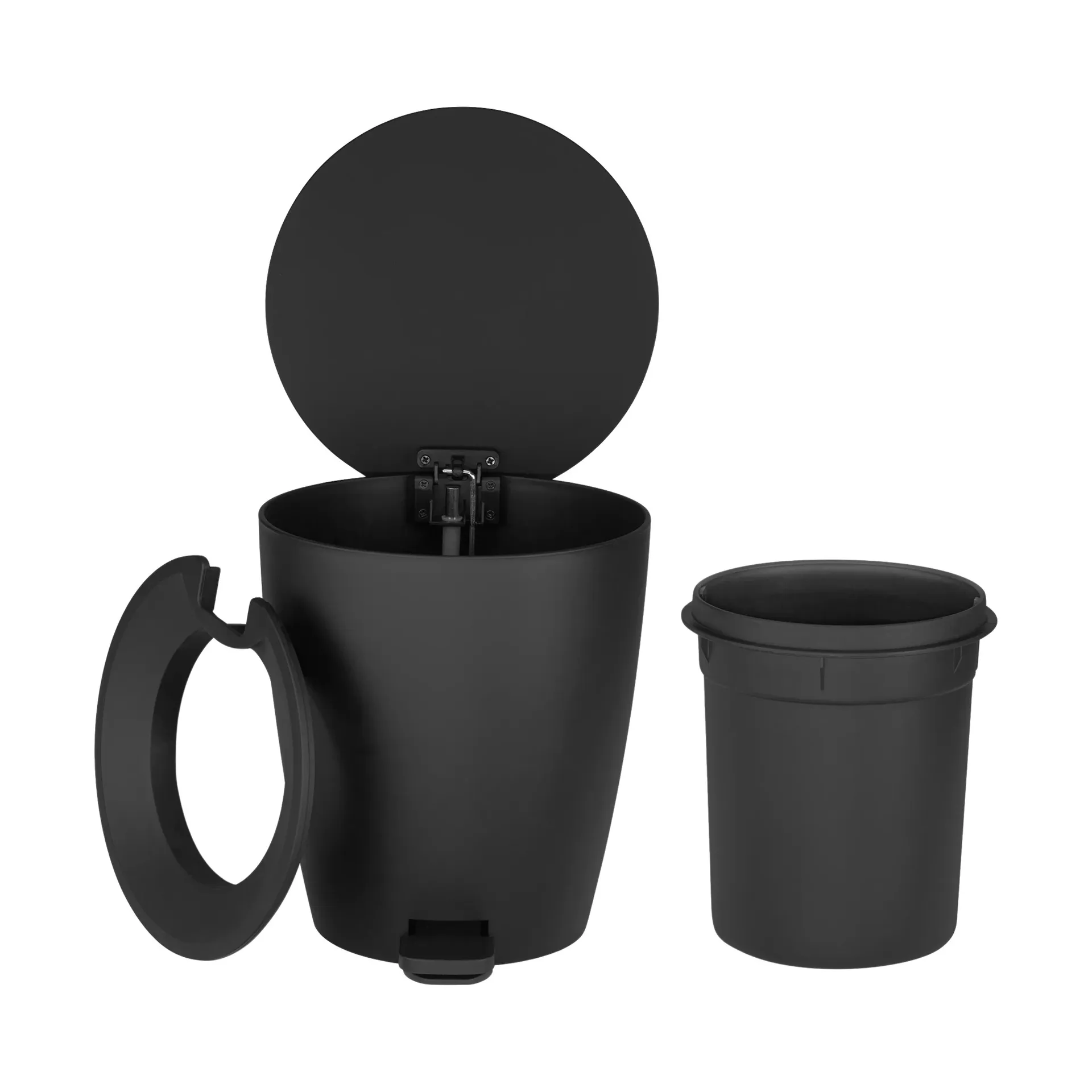 Ava Pedaleimer, Black, 3 L blomus