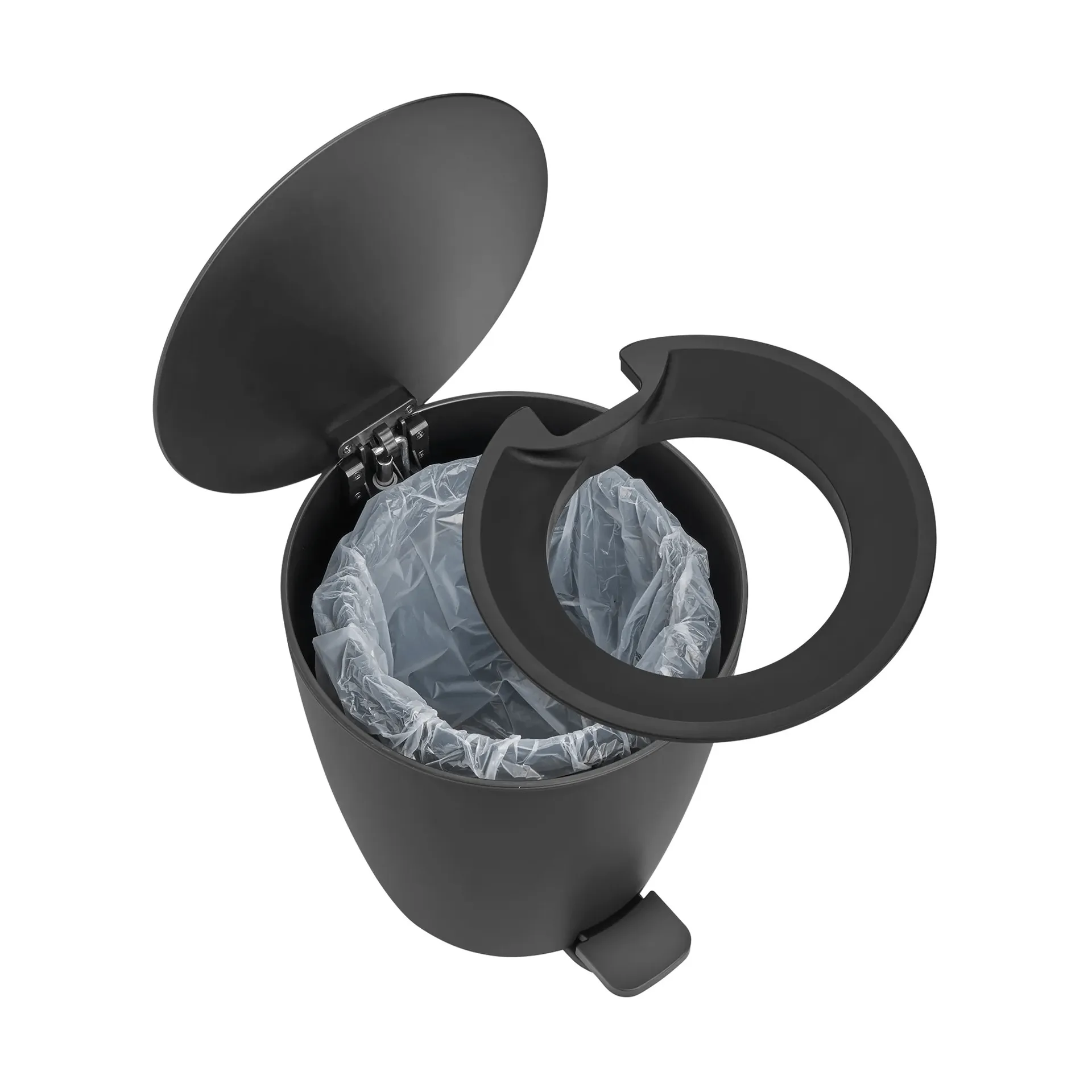 Ava Pedaleimer, Black, 3 L blomus