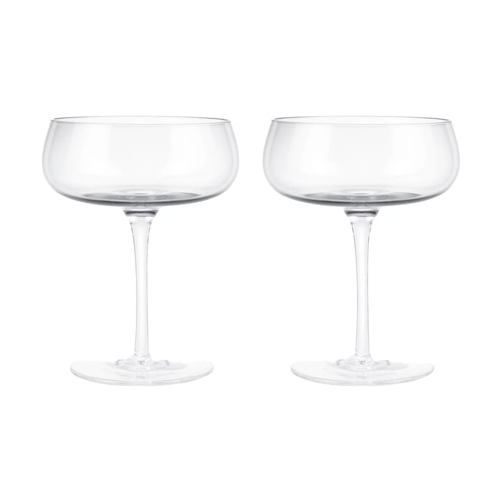 Belo Champagnerglas coupe 20 cl 2er Pack, Clear Blomus