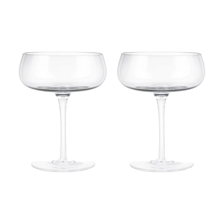 Belo Champagnerglas coupe 20 cl 2er Pack - Clear - blomus