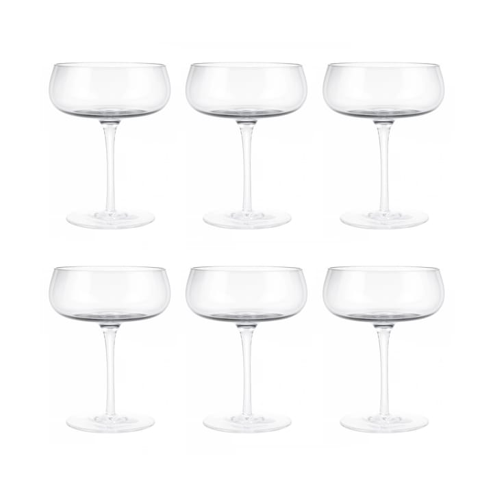 Belo Champagnerglas coupe 20 cl 6er Pack - Clear - Blomus