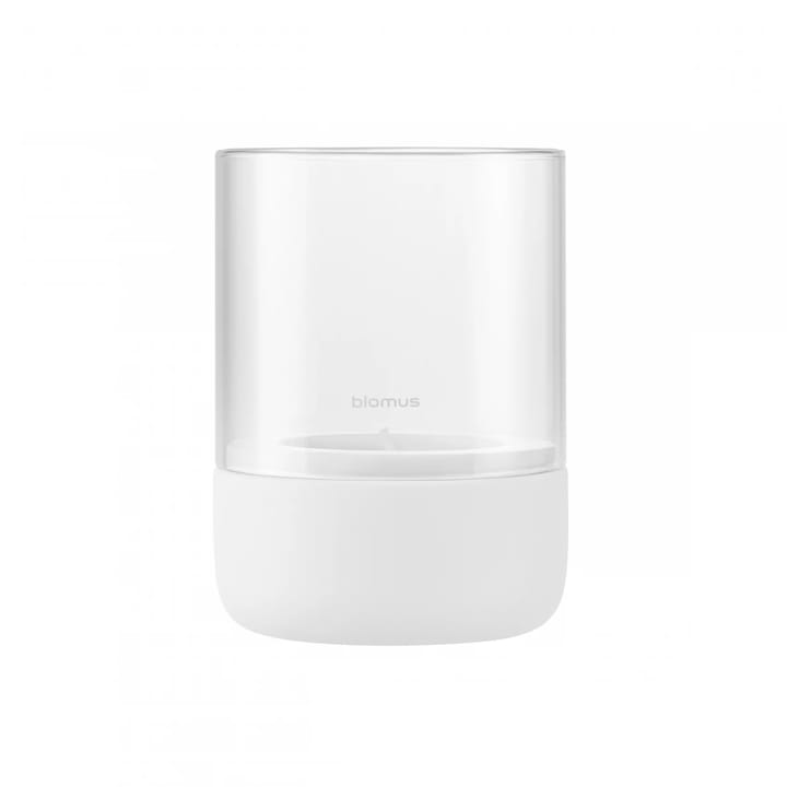 Calma Windlicht Ø10cm, Lily white Blomus